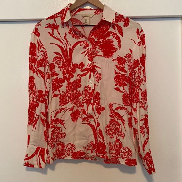 H&M Tops Hmblouse Size 2 Poshmark